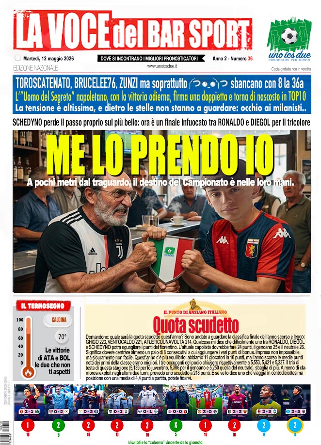 Giornata 36