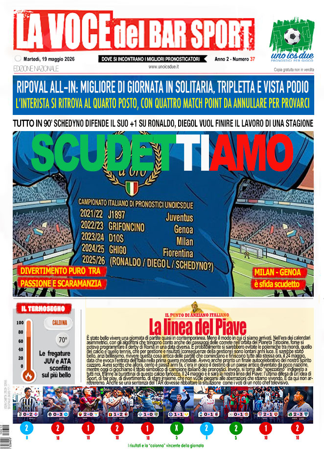 Giornata 37
