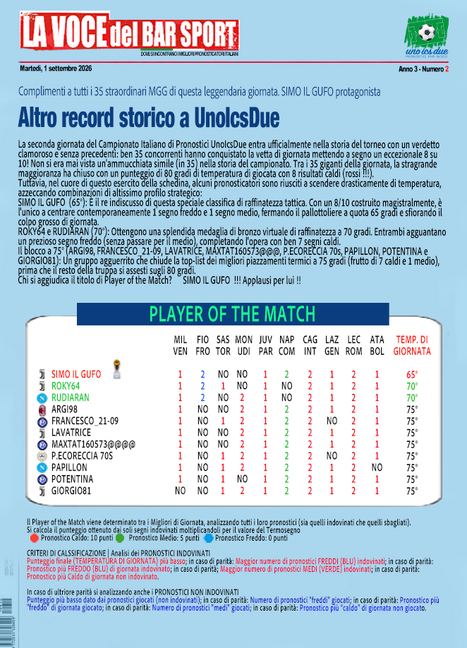 Giornata 02 (Pag.2)