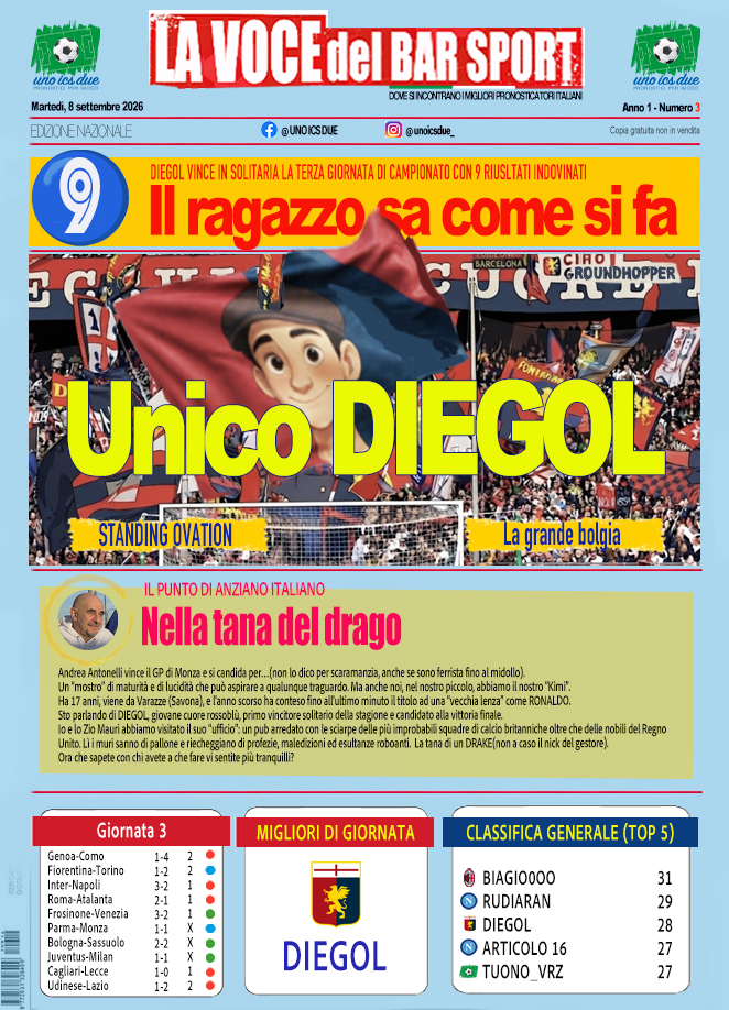 Giornata 03 (Pag.1)