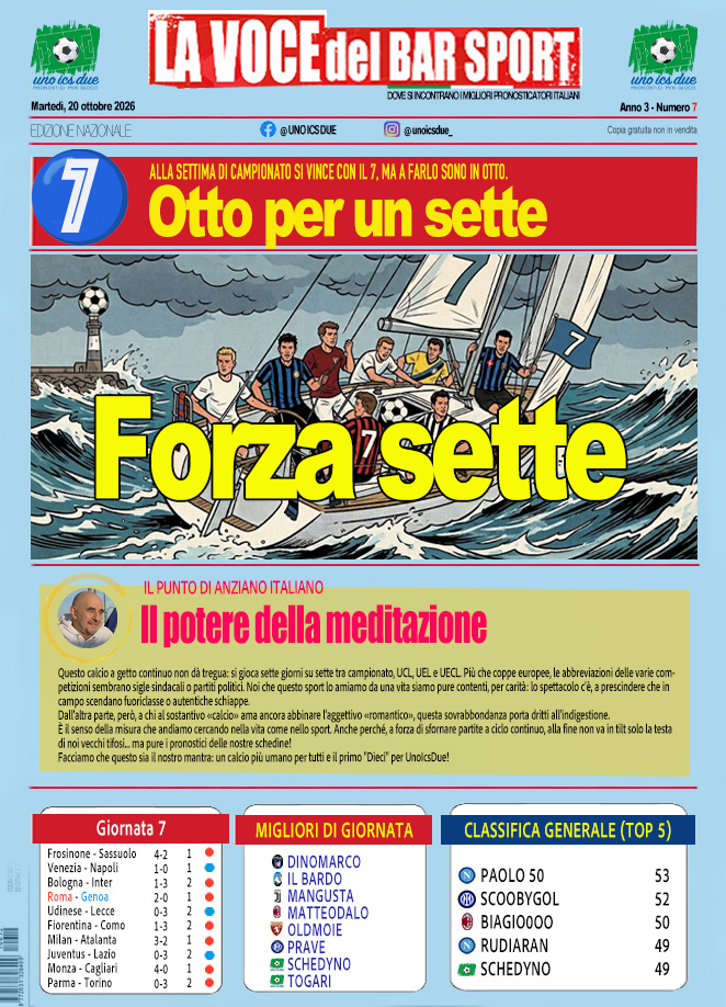 Giornata 07 (Pag.1)
