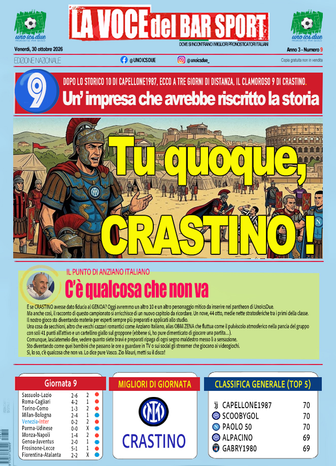 Giornata 09 (Pag.1)